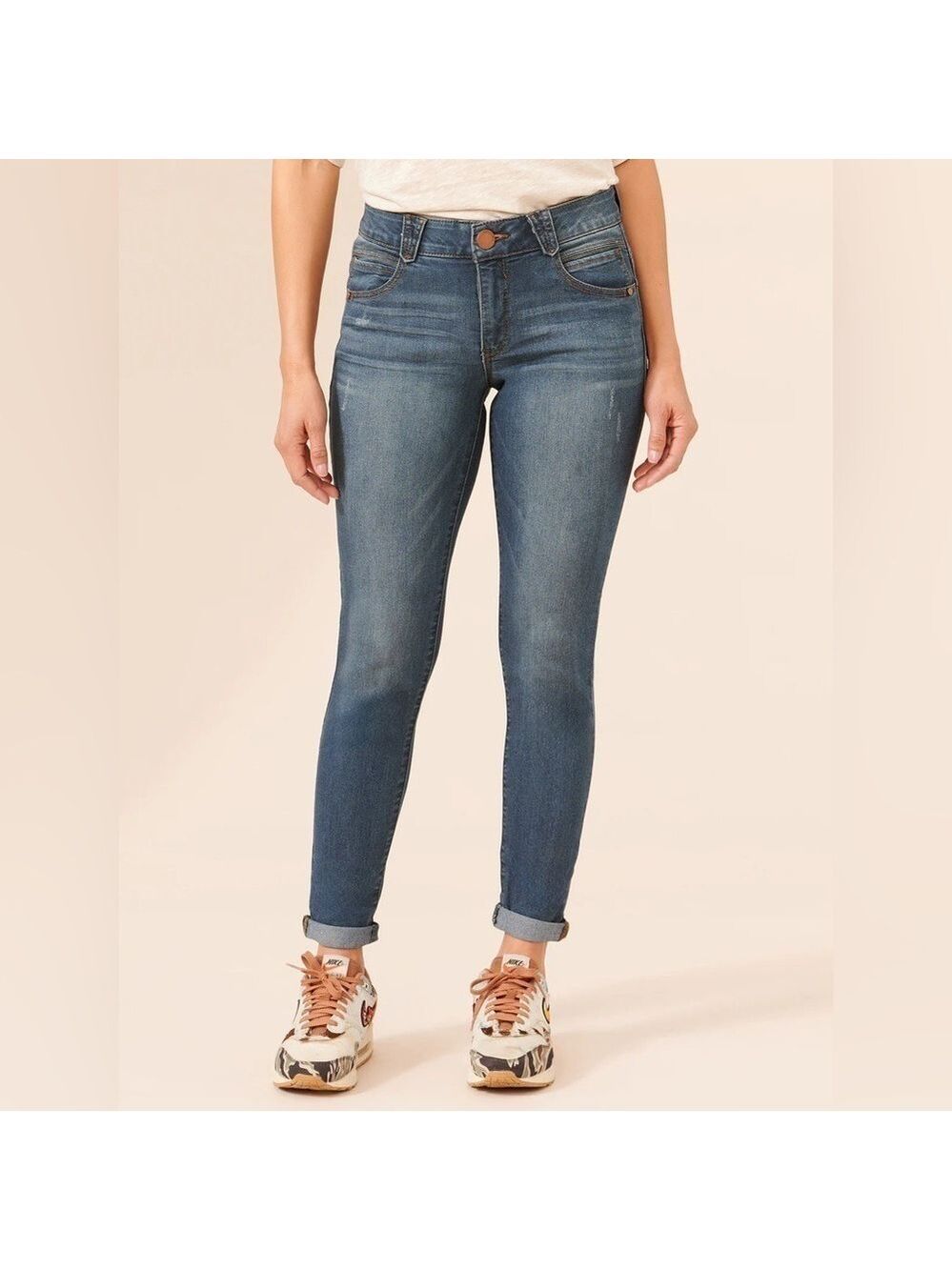 Democracy "Ab"Solution Cuffed Ankle Skimmer Jean